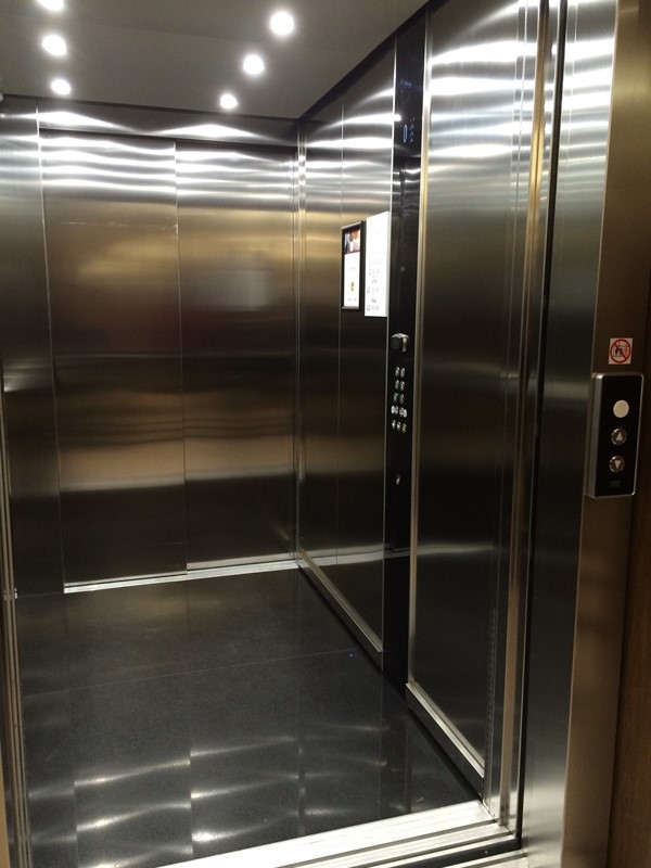 The lift (one of two)