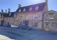 opposite the hotel