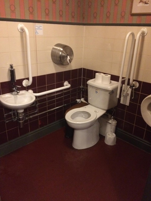 Accessible toilet !