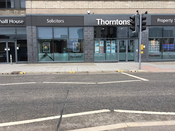 Image showing the outside of Thorntons Solicitors.