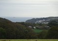 Picture of hills going down to the sea