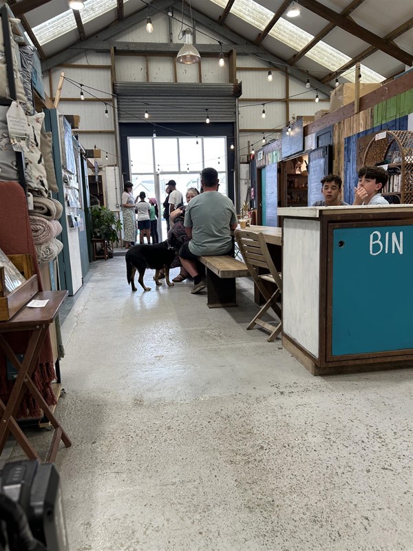 Image of an indoor seating area