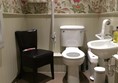Disabled loo - shame they put a chair right by the toilet ! 