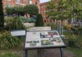 image of plants and information board