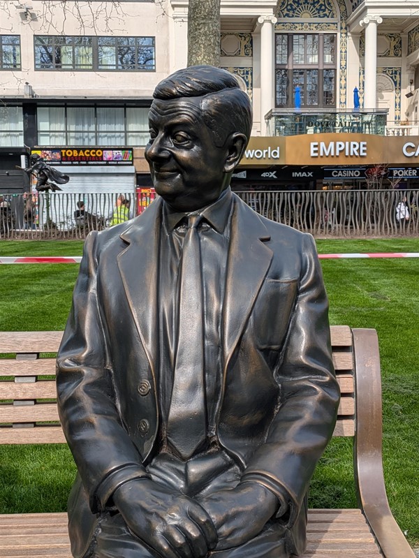 Image of Mr Bean Statue