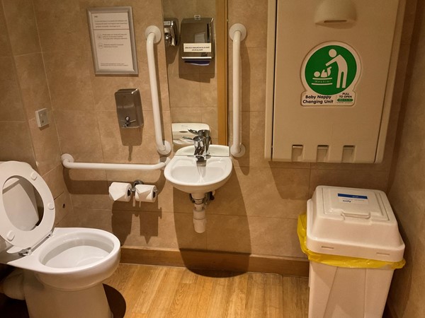Picture of the accessible toilet