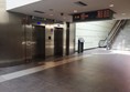 Pigneto Station elevators.