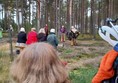 Picture of people in a field