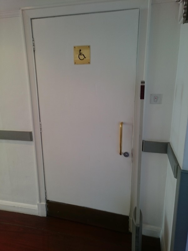 Picture of Jenners Edinburgh - Accessible Toilet Door