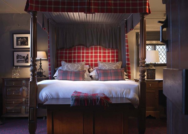 Picture of a double bed