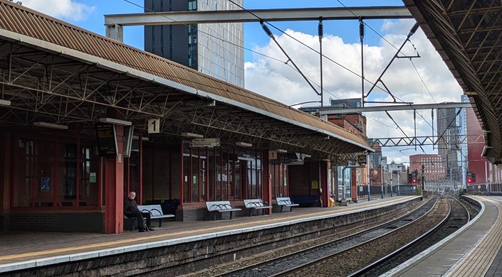 Deansgate Railway Station