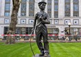 Image of Charlie Chaplin statue