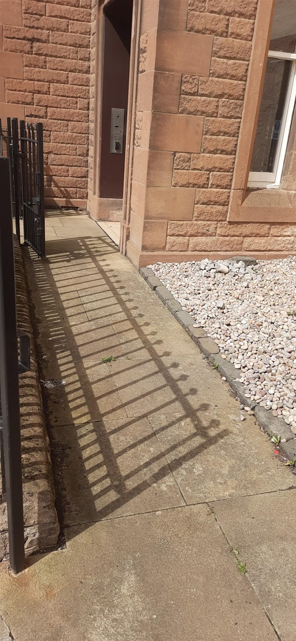 Image of a path to a door