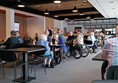 Image of people in a dining area