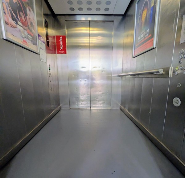 Image of inside lift