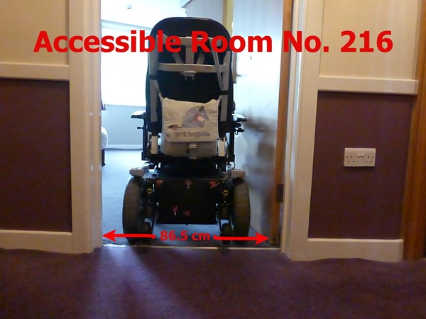 Accessible Room No. 216