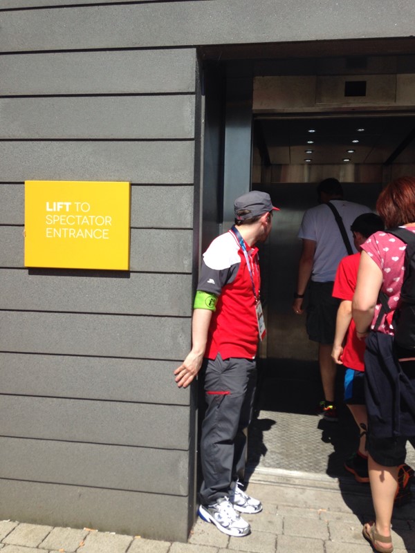 Picture of Sir Chris Hoy Velodrome - Door Man