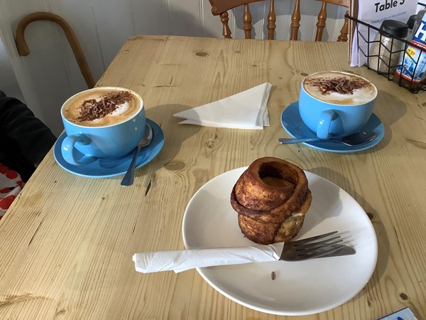 Cake and tea