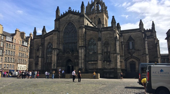 Edinburgh Festival Fringe at Parliament Square