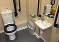 Picture of Adam Smith Theatre's accessible toilet