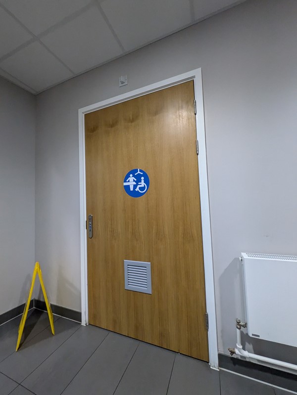 Image of door to the Changing Places toilet