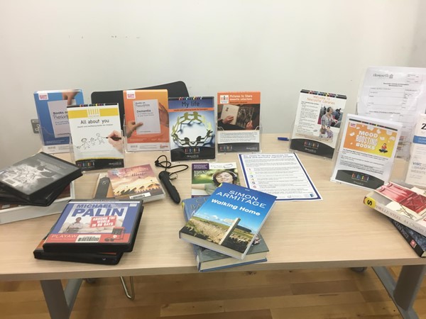 Picture of Books on a table