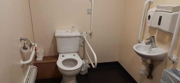 Picture of the accessible toilet