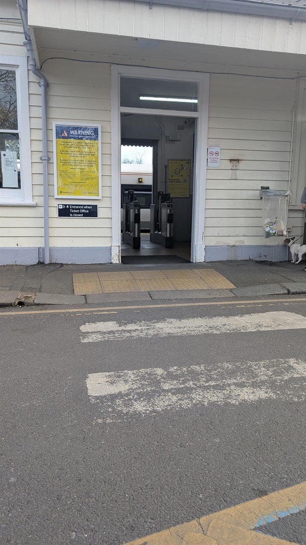 Image of a station entrance