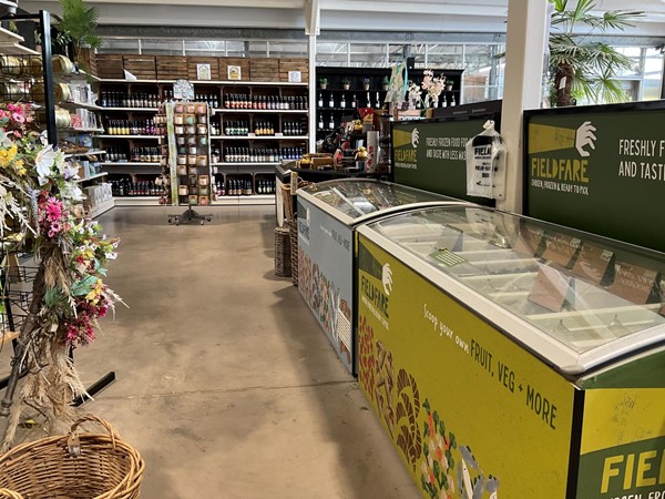 Picture of the garden centre shop