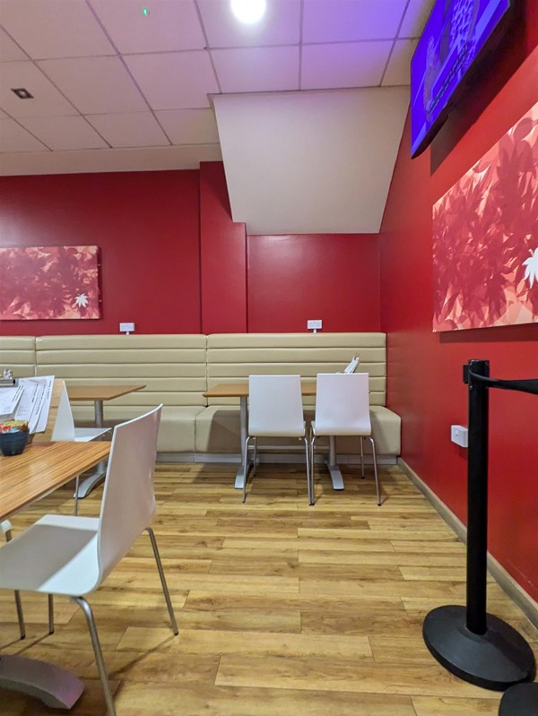 Image of a dining area