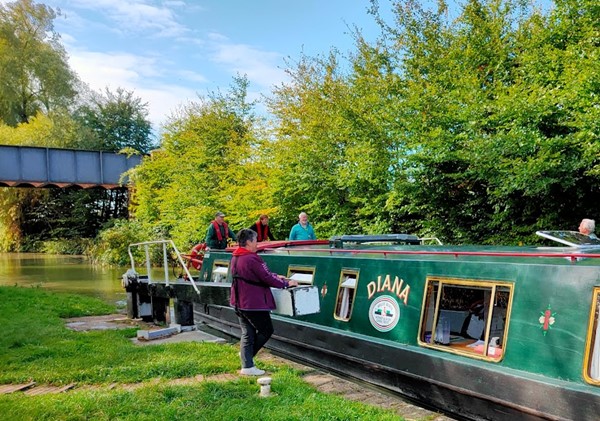 Picture of a canal boat