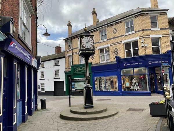 the shops around here are just small but some are interesting enough
