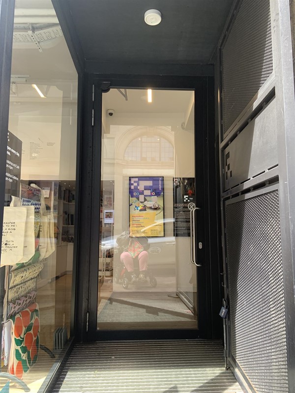 image of the main door from the outside