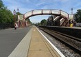 The iron bridge at Appleby station
