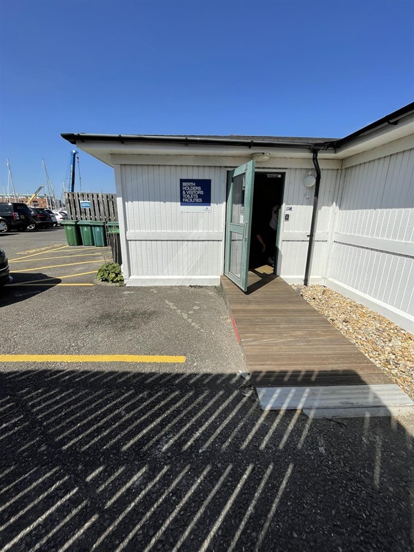 Ramped entrance