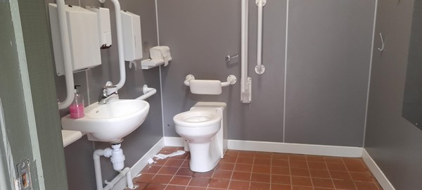 Picture of accessible toilet