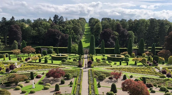 Drummond Castle Gardens