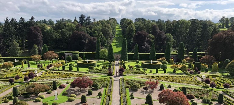 Drummond Castle Gardens