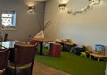 The children's play area and dining area.
