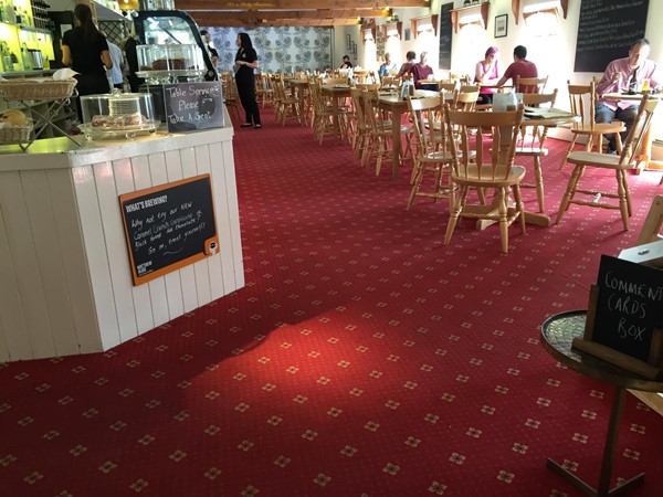 Cafe in the Galloway Lodge