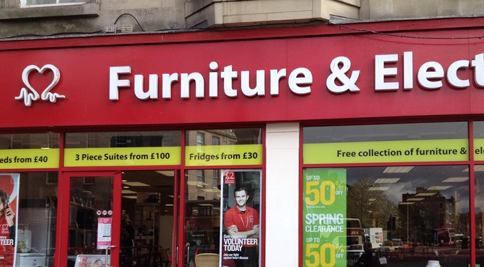 British Heart Foundation Furniture Shop