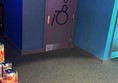 Image of an accessible toilet door
