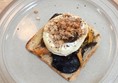 Mushroom and goats cheese from the brunch menu