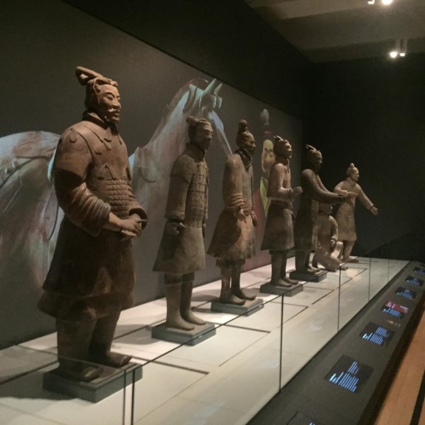 Terracotta  warriors.
