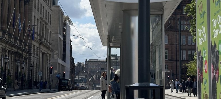 St Andrew Square Tram Stop