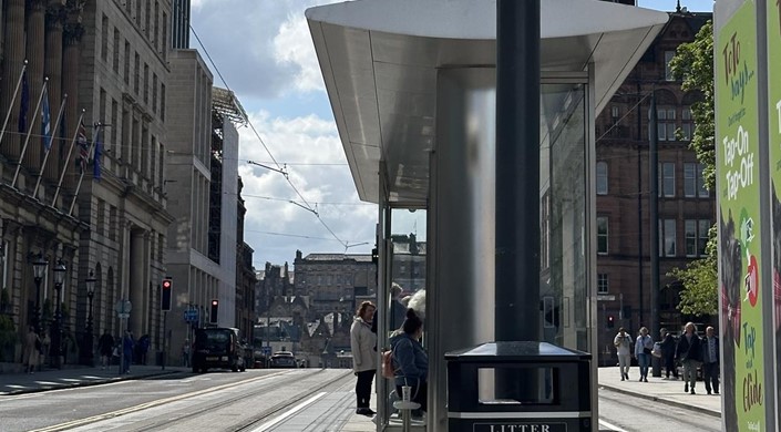 St Andrew Square Tram Stop