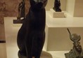 Egyptian cat statue