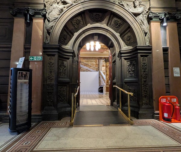 Image of interior ramp