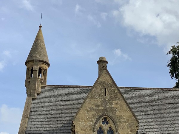 Church roof detail