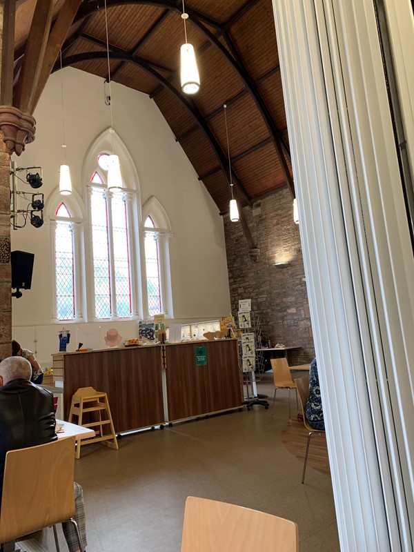 Image of cafe counter